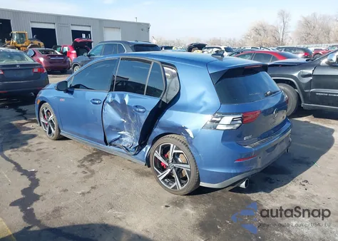 2025 Volkswagen Golf Gti 2.0T Se из США, поврежденный, VIN WVW3A7CD7SW260364